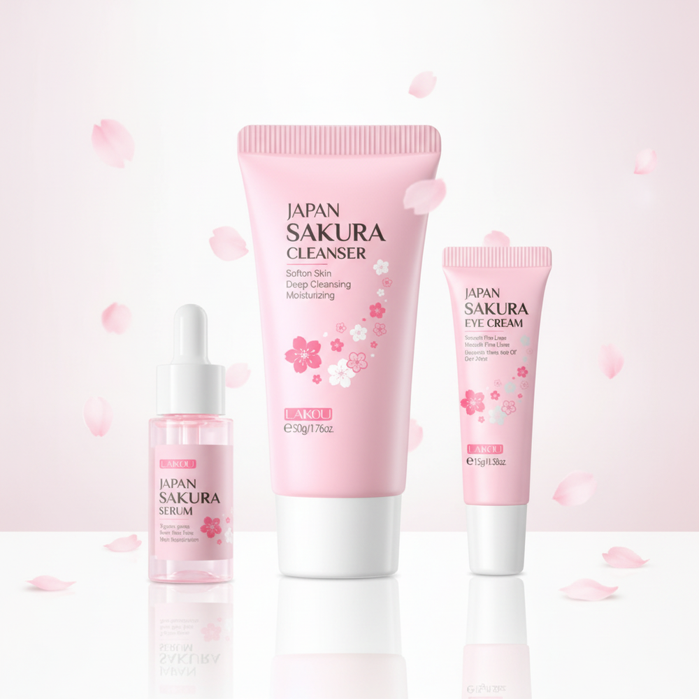 LAIKOU Sakura 3pcs Skin Care Set