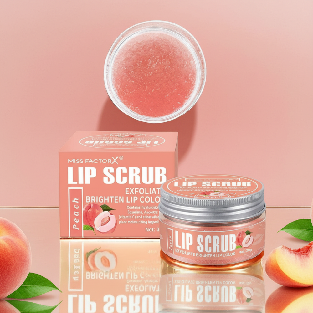 MISS FACTORX Peach Lip Scrub 30g