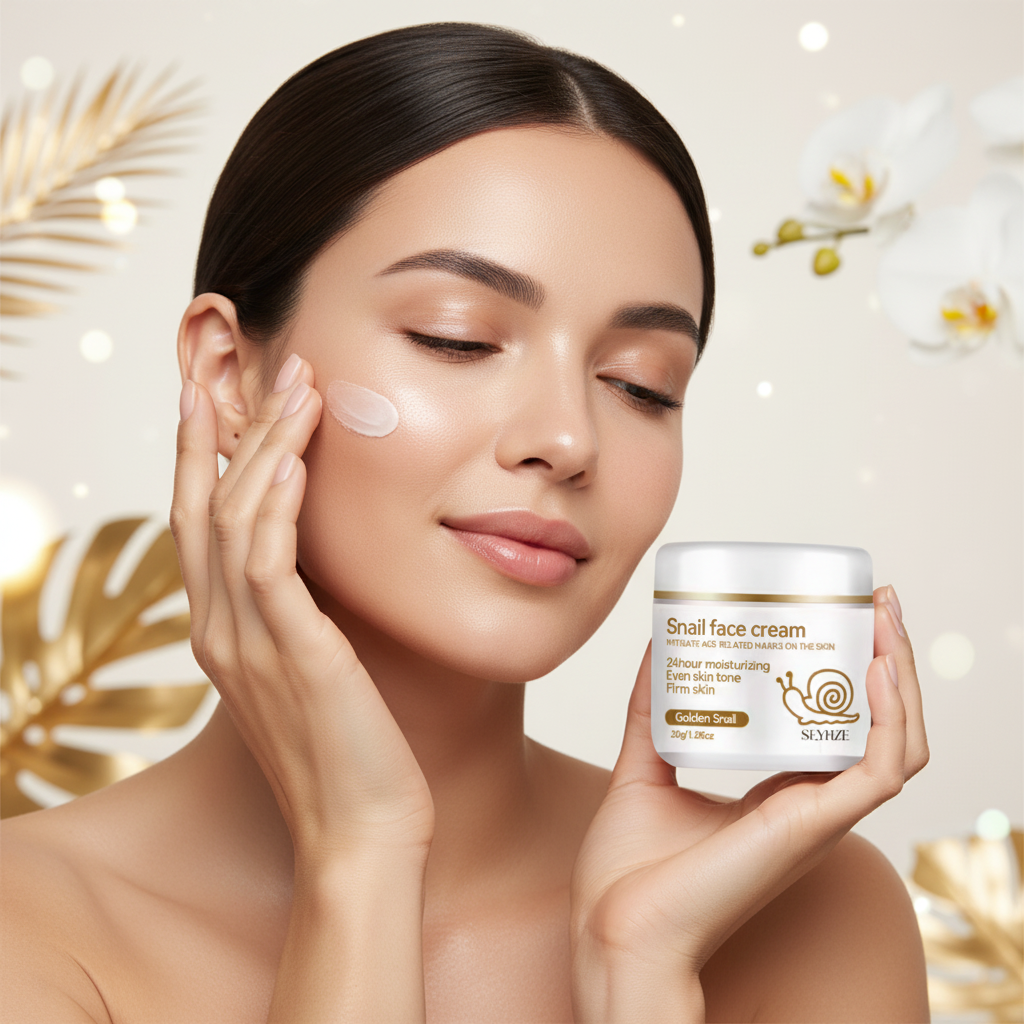 Snail Face Cream Lifestyle